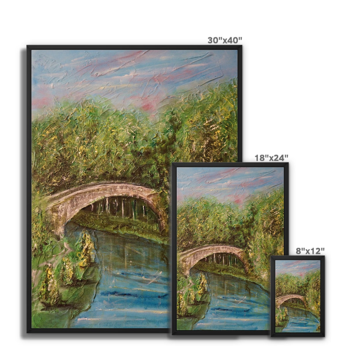 The Brig O Doon Painting | Framed Canvas Prints From Scotland