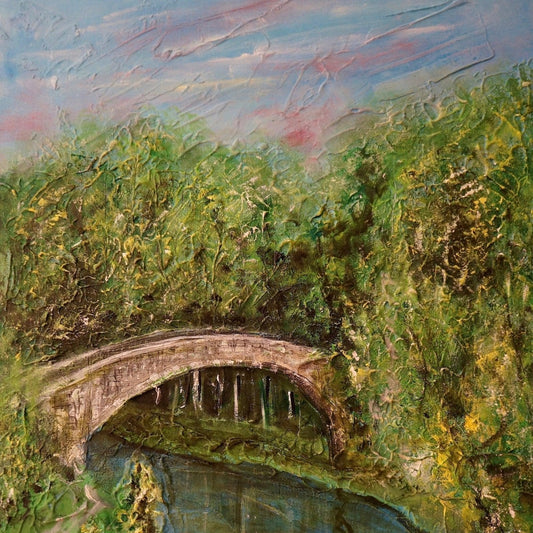 The Brig O Doon Wooden Art Block