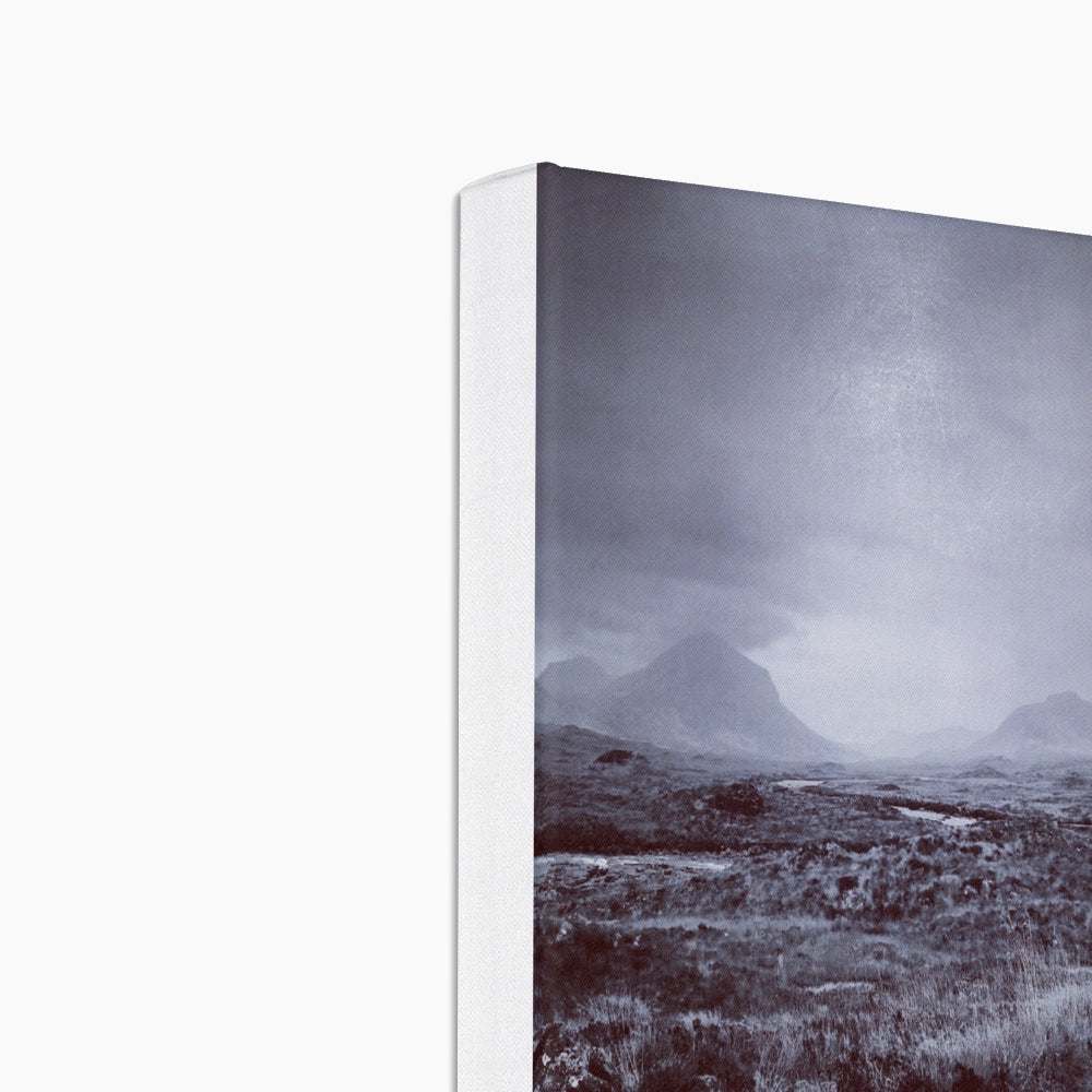 The Brooding Cuillin Skye Eco Art Canvas Print | Scottish Art Gifts