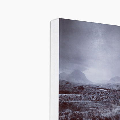 The Brooding Cuillin Skye Eco Art Canvas Print | Scottish Art Gifts