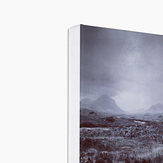 The Brooding Cuillin Skye Eco Art Canvas Print | Scottish Art Gifts