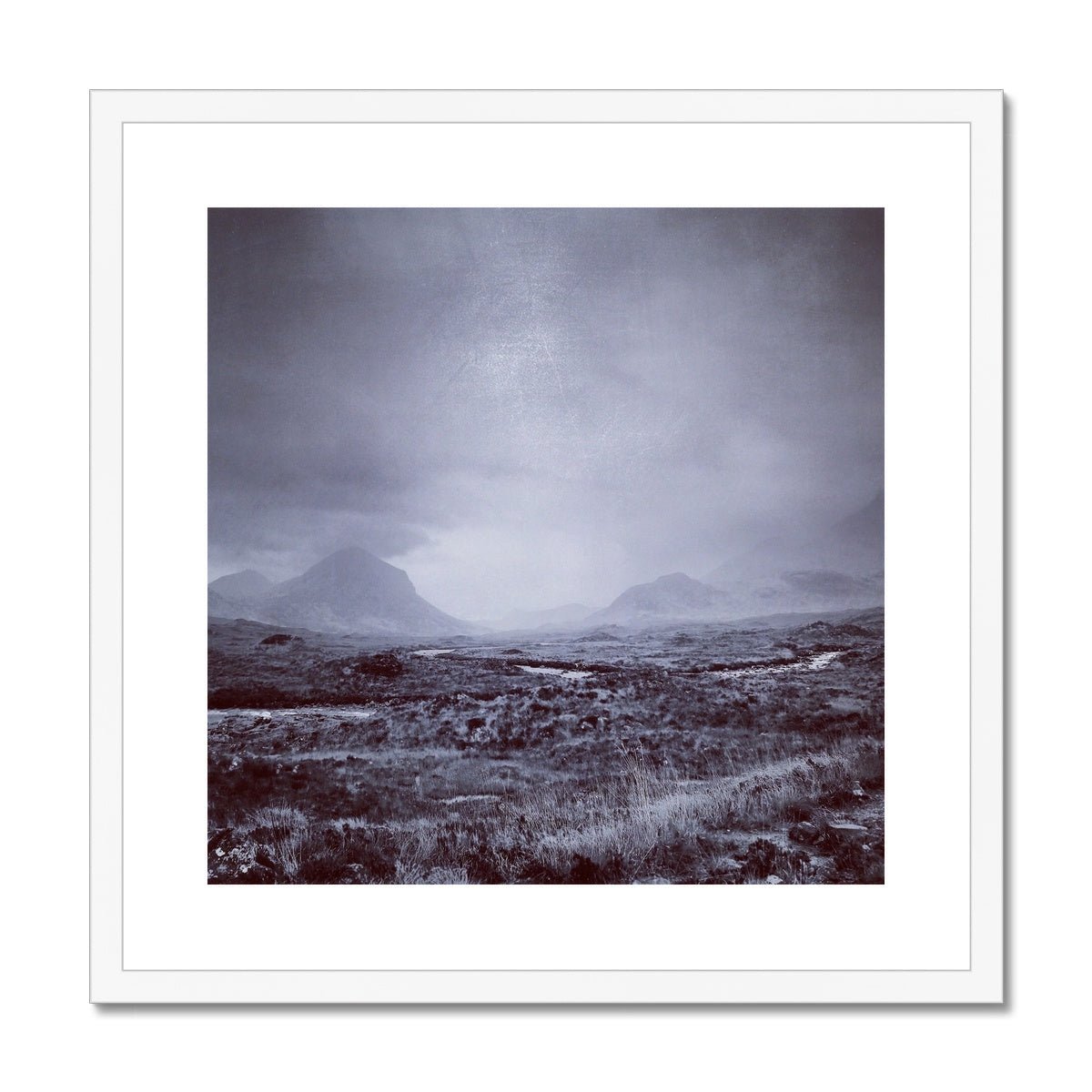 The Brooding Cuillin Skye Painting | Framed & Mounted Prints From Scotland