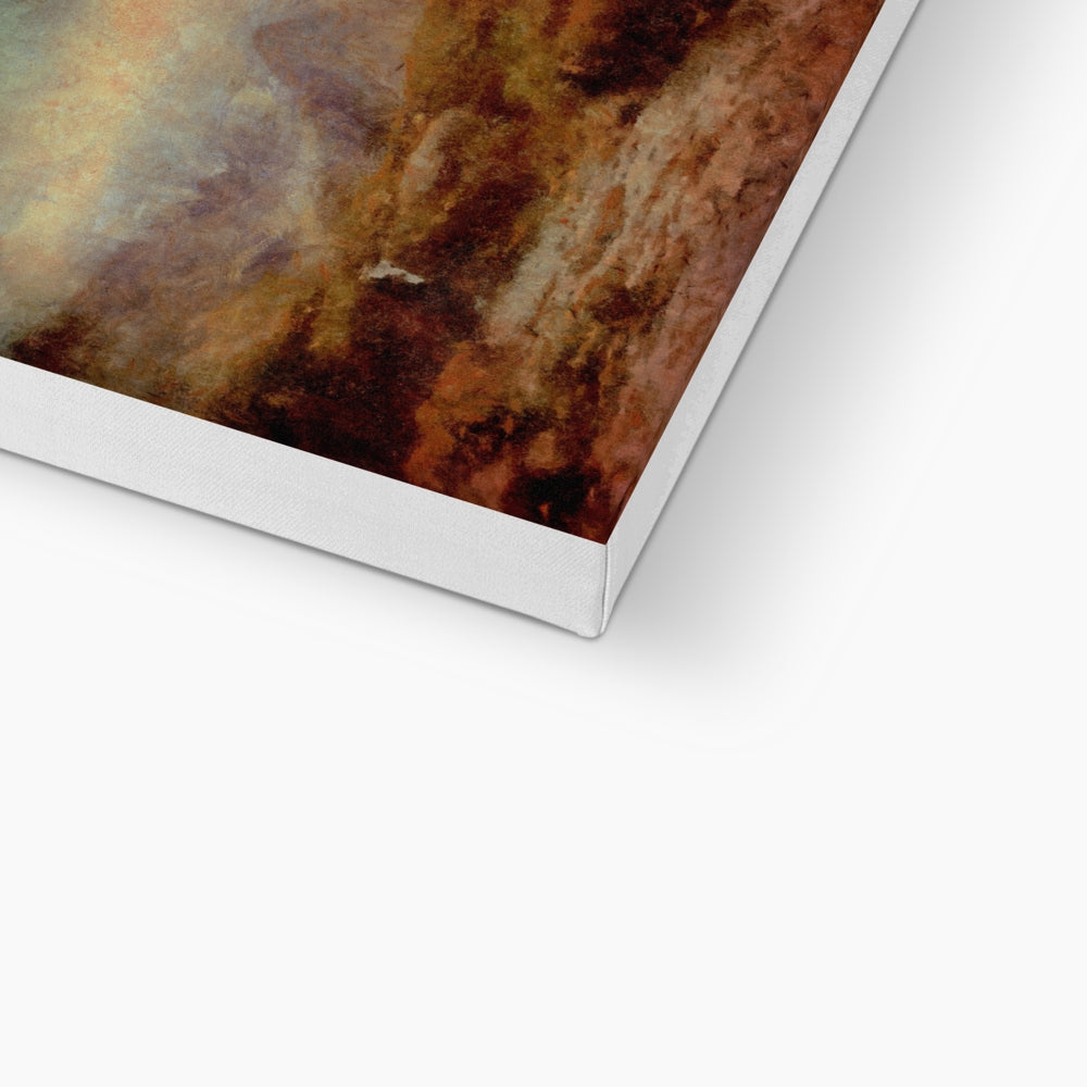 The Brooding Fairy Pools Eco Art Canvas Print | Scottish Art Gifts
