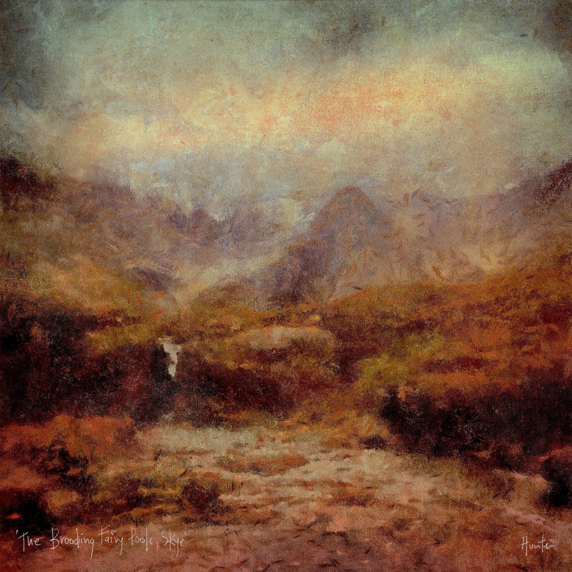 The Brooding Fairy Pools | Scotland In Your Pocket | Scottish Art Gifts