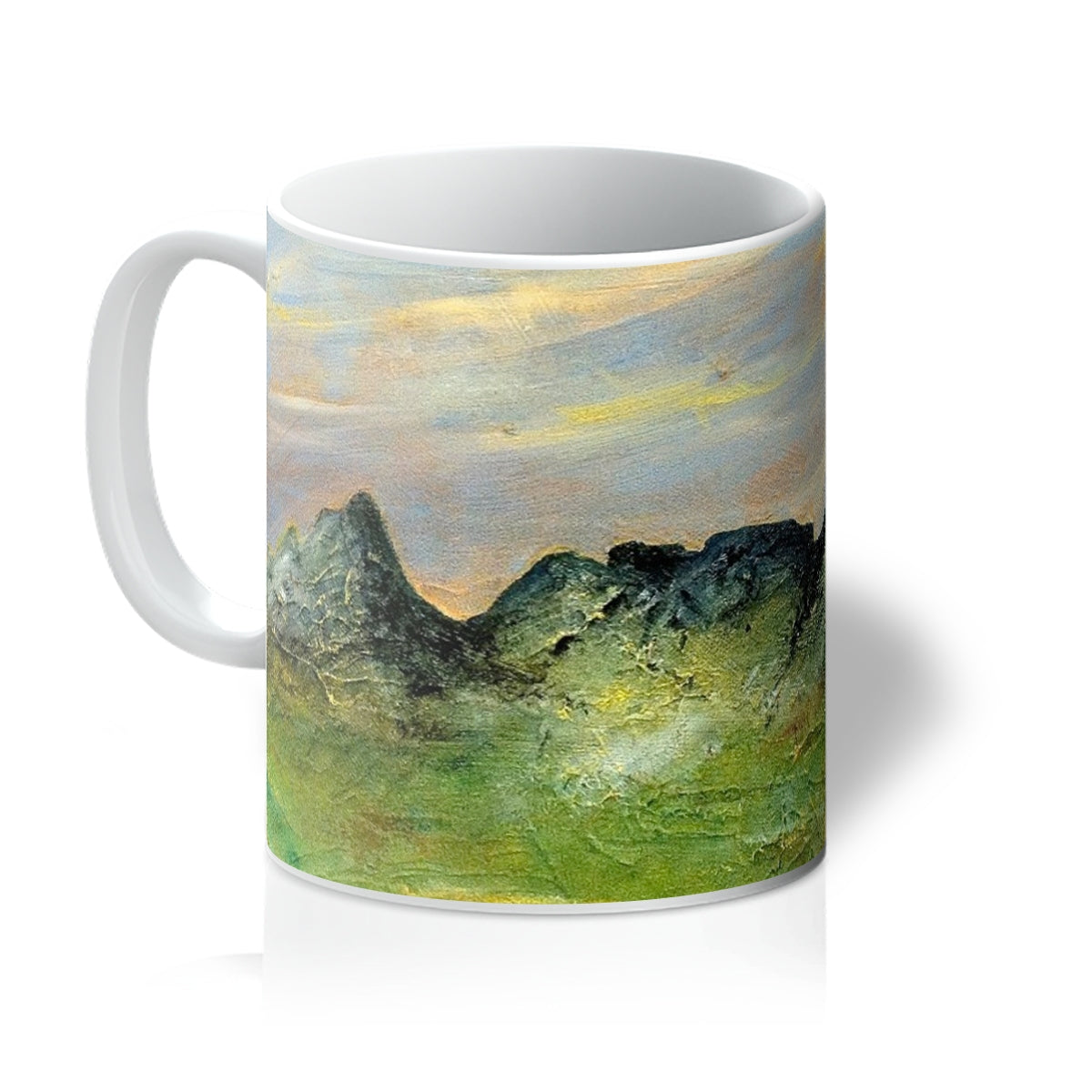 The Cobbler Art Gifts Mug | Scottish Lochs & Mountains Art Gallery | Paintings, Prints, Homeware and Art Gifts From Scotland By Scottish Artist Kevin Hunter