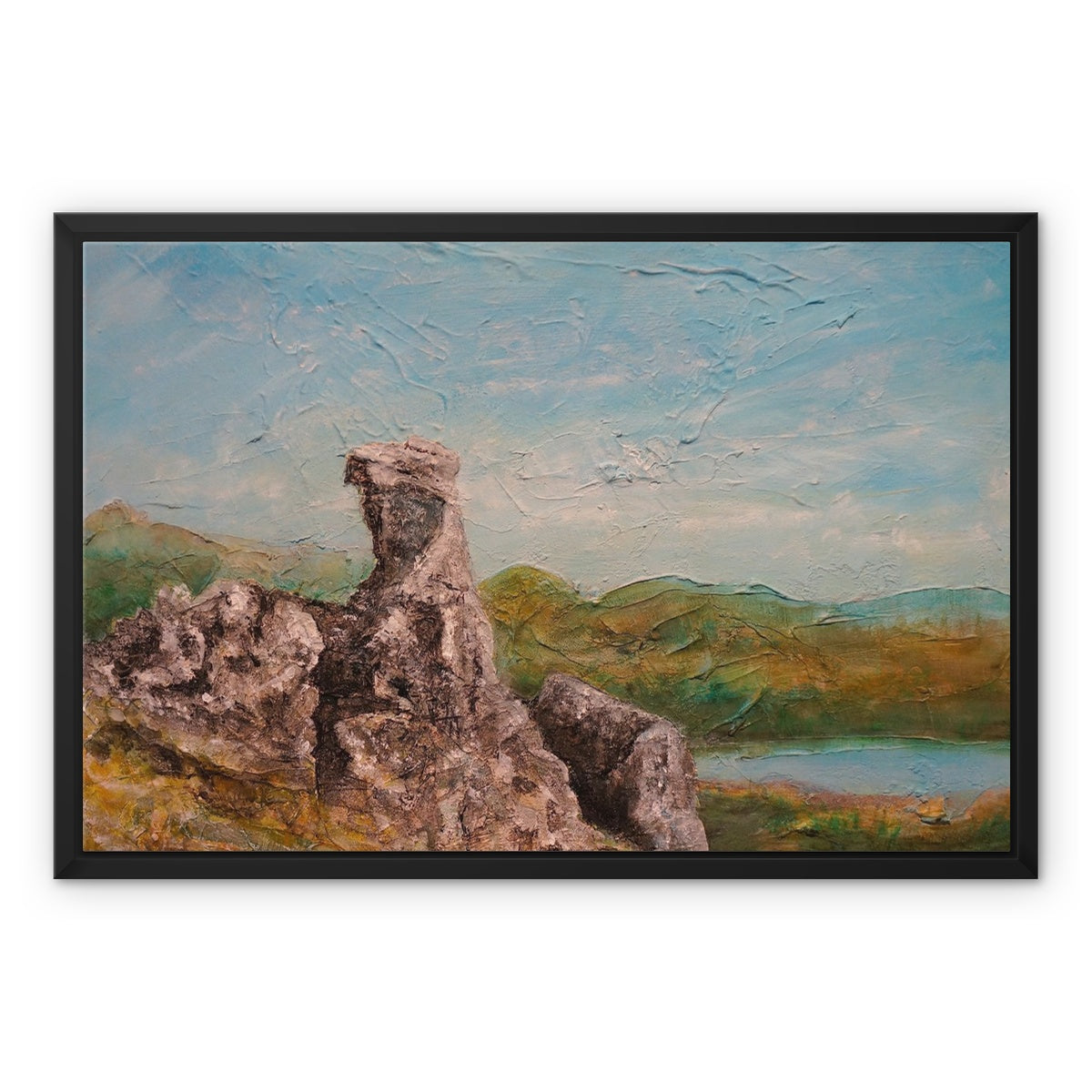 The Cobbler ii Painting | Framed Canvas From Scotland