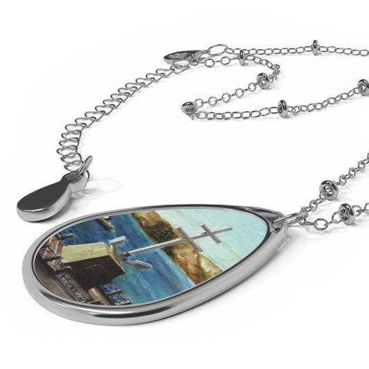 The Cross Of Lorraine Art Necklace | Scottish Art Gifts