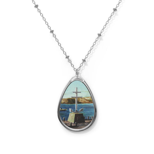 The Cross Of Lorraine Art Necklace | Scottish Art Gifts