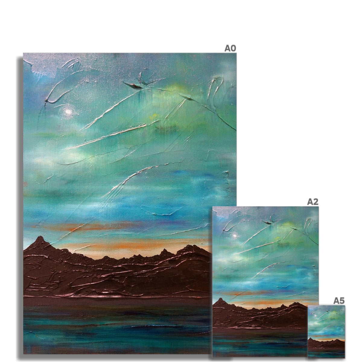 The Cuillin From Elgol Fine Art Print.