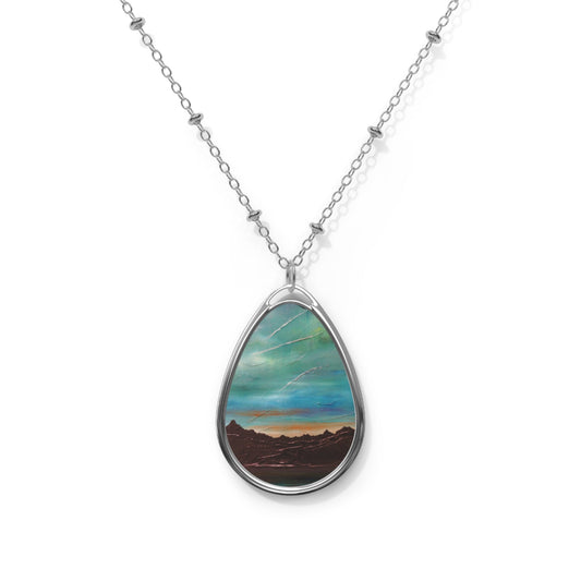 The Cuillin From Elgol Skye Art Necklace | Scottish Art Gifts