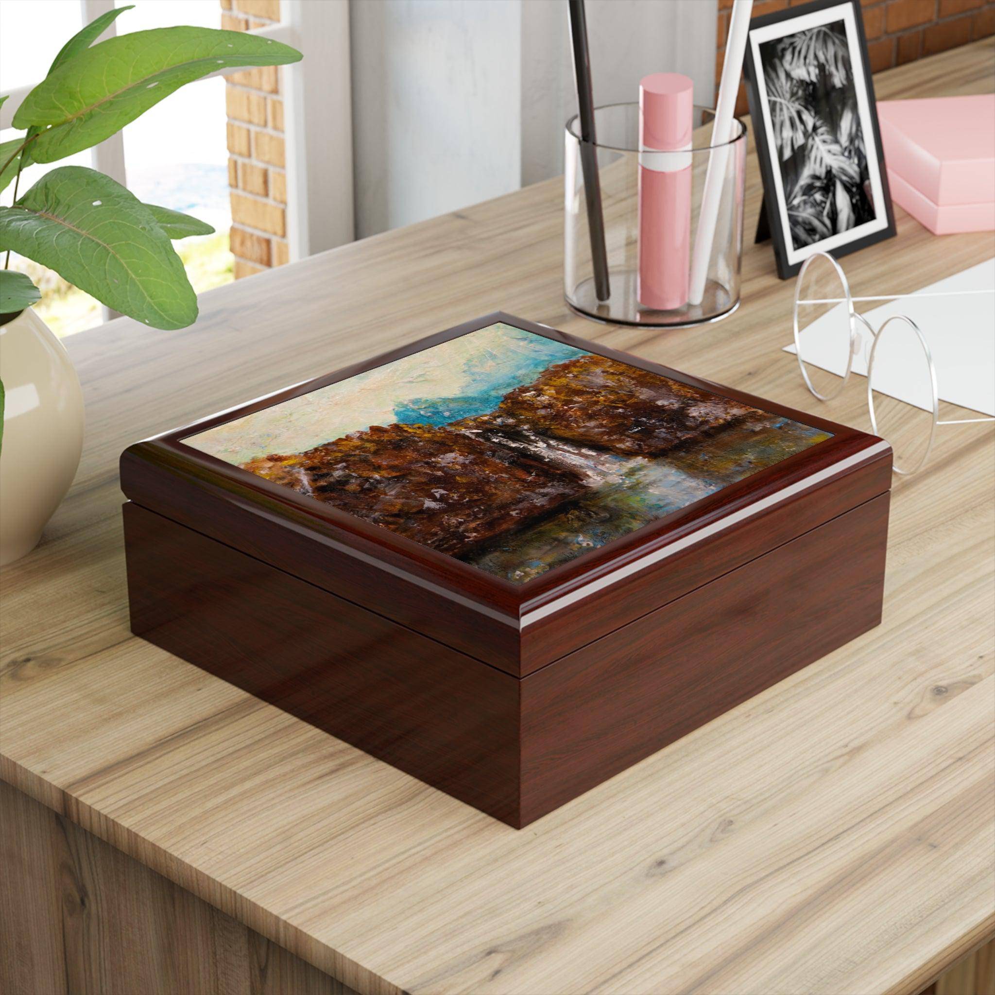 The Fairy Pools Skye | Art Jewelry Box | Scotland