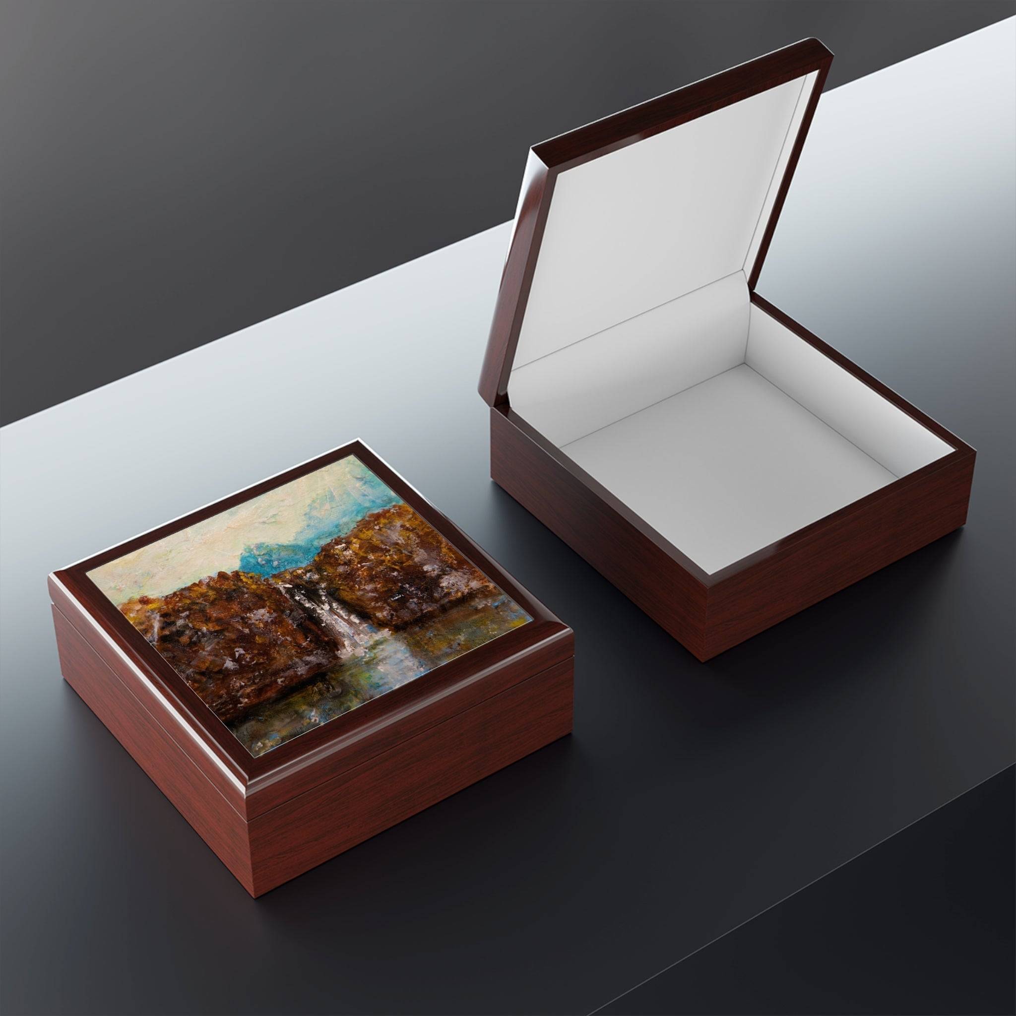 The Fairy Pools Skye | Art Jewelry Box | Scotland