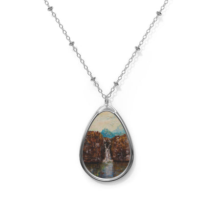 The Fairy Pools Skye Art Necklace | Scottish Art Gifts