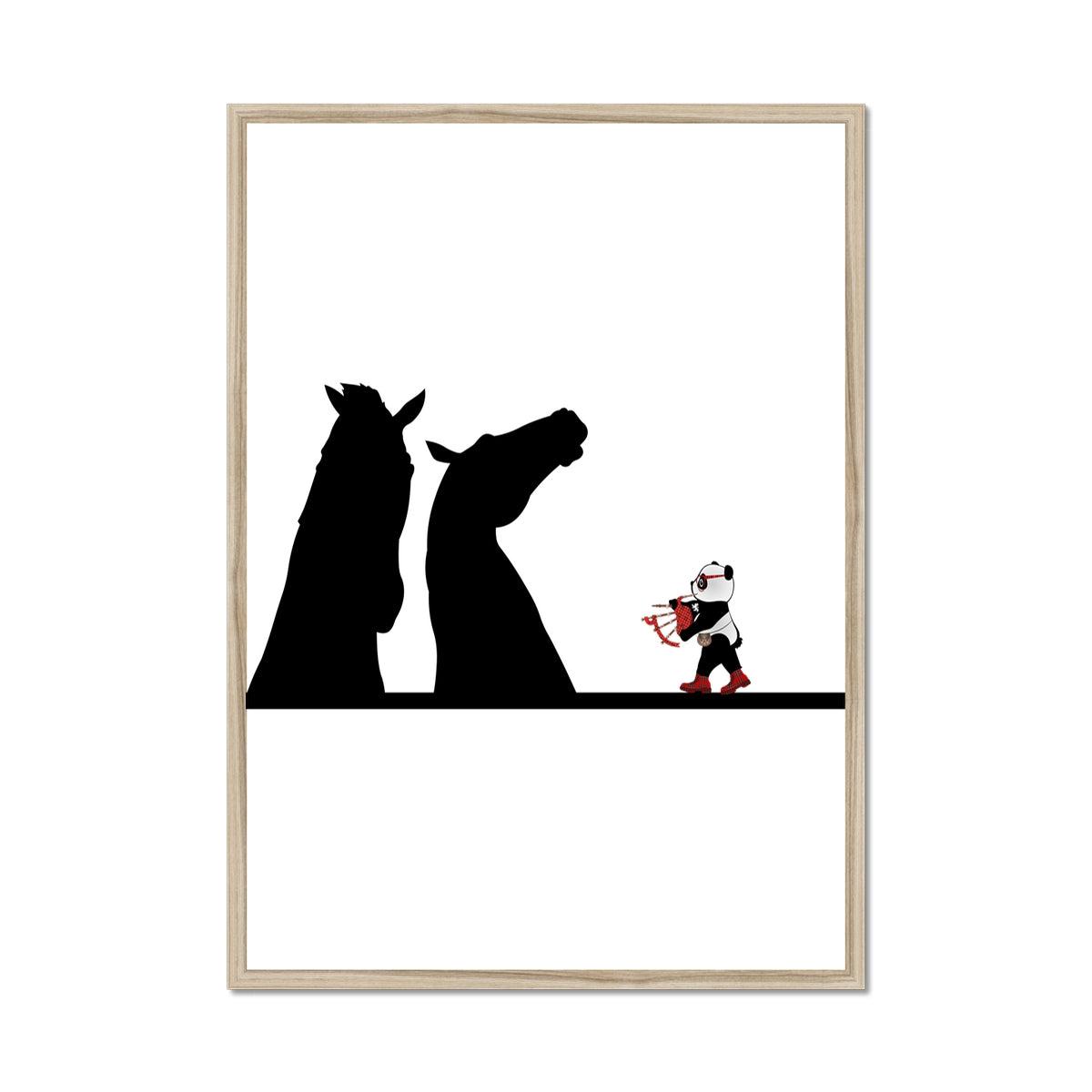 The Kelpies | Panda Disco | Graphic Art | Framed Print