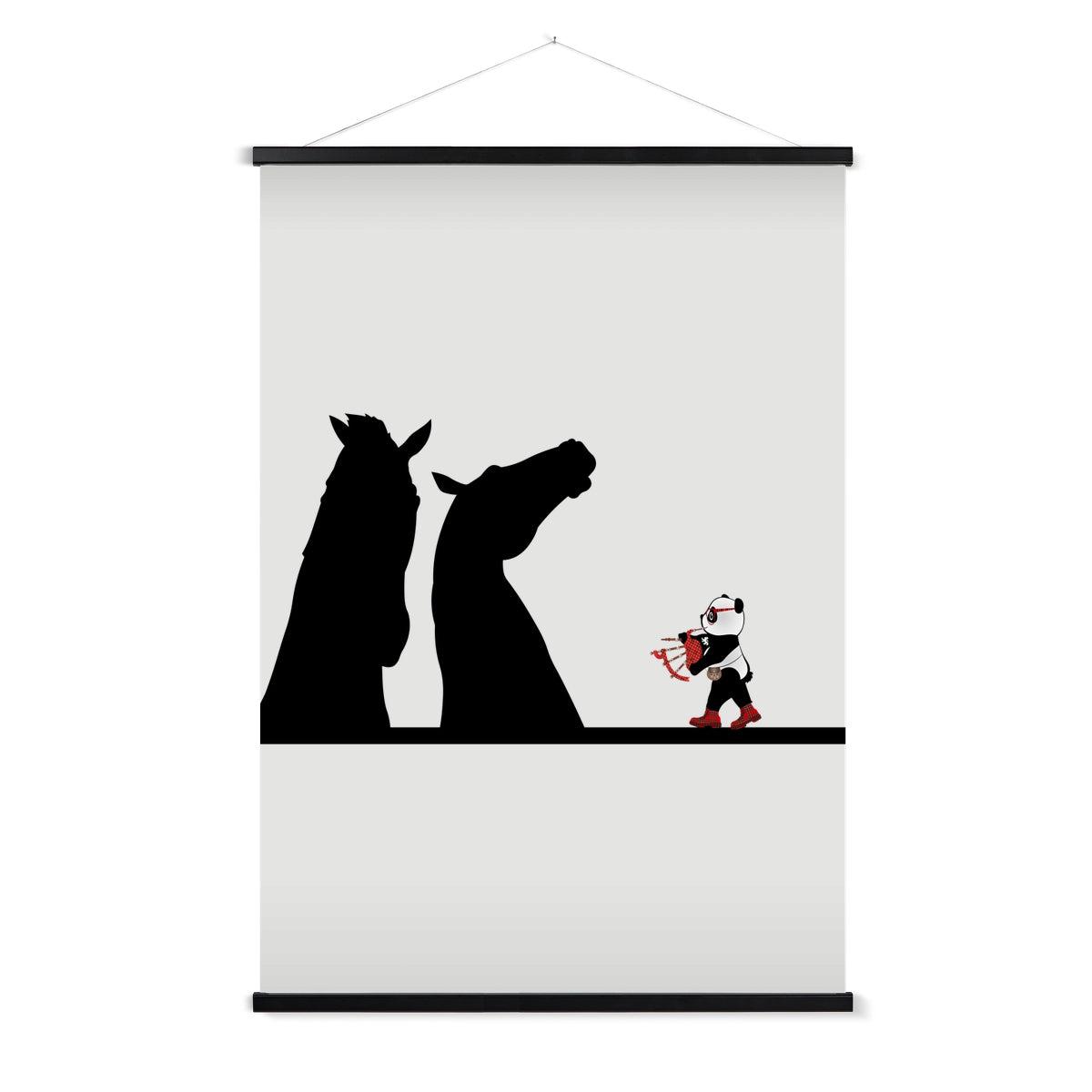 The Kelpies | Panda Disco | Graphic Art Print with Hanger