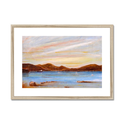 The Last Ferry To Dunoon Painting | Framed &amp; Mounted Prints From Scotland