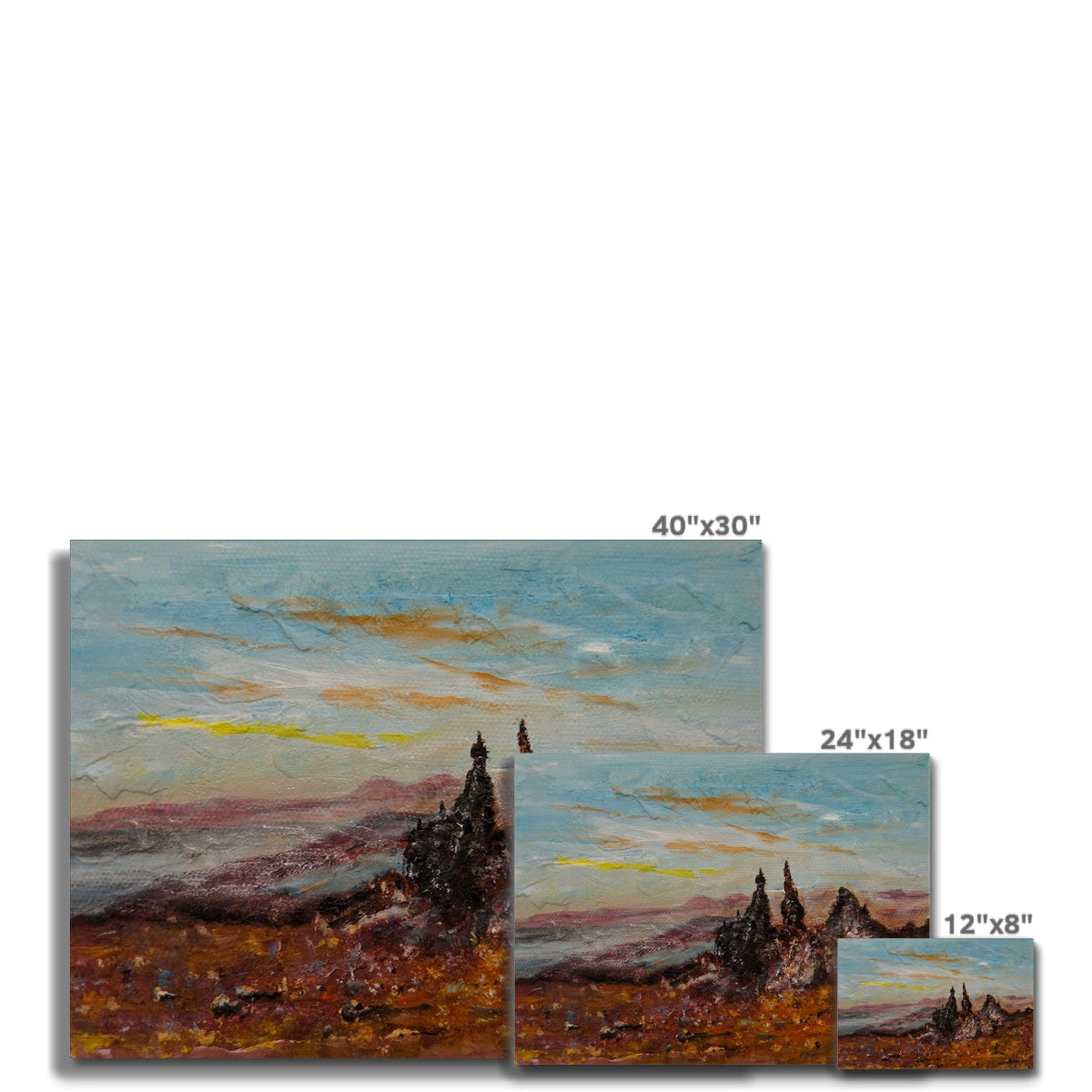 The Old Man Of Storr Canvas.