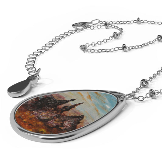 The Old Man Of Storr Skye Art Necklace | Scottish Art Gifts