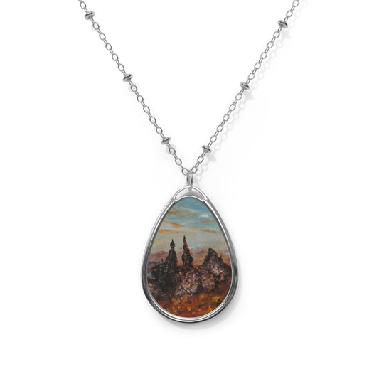The Old Man Of Storr Skye Art Necklace | Scottish Art Gifts