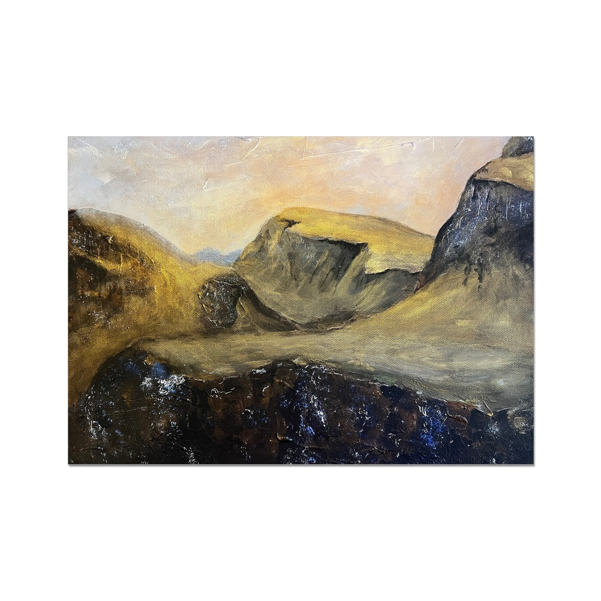 The Quiraing Skye Painting | Signed Art Prints From Scotland | By Scottish Artist Hunter