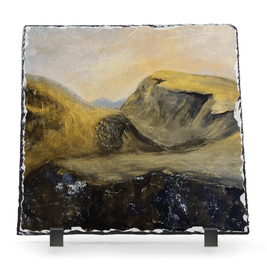 The Quiraing Skye Scottish Slate Art | Scottish Art Gifts