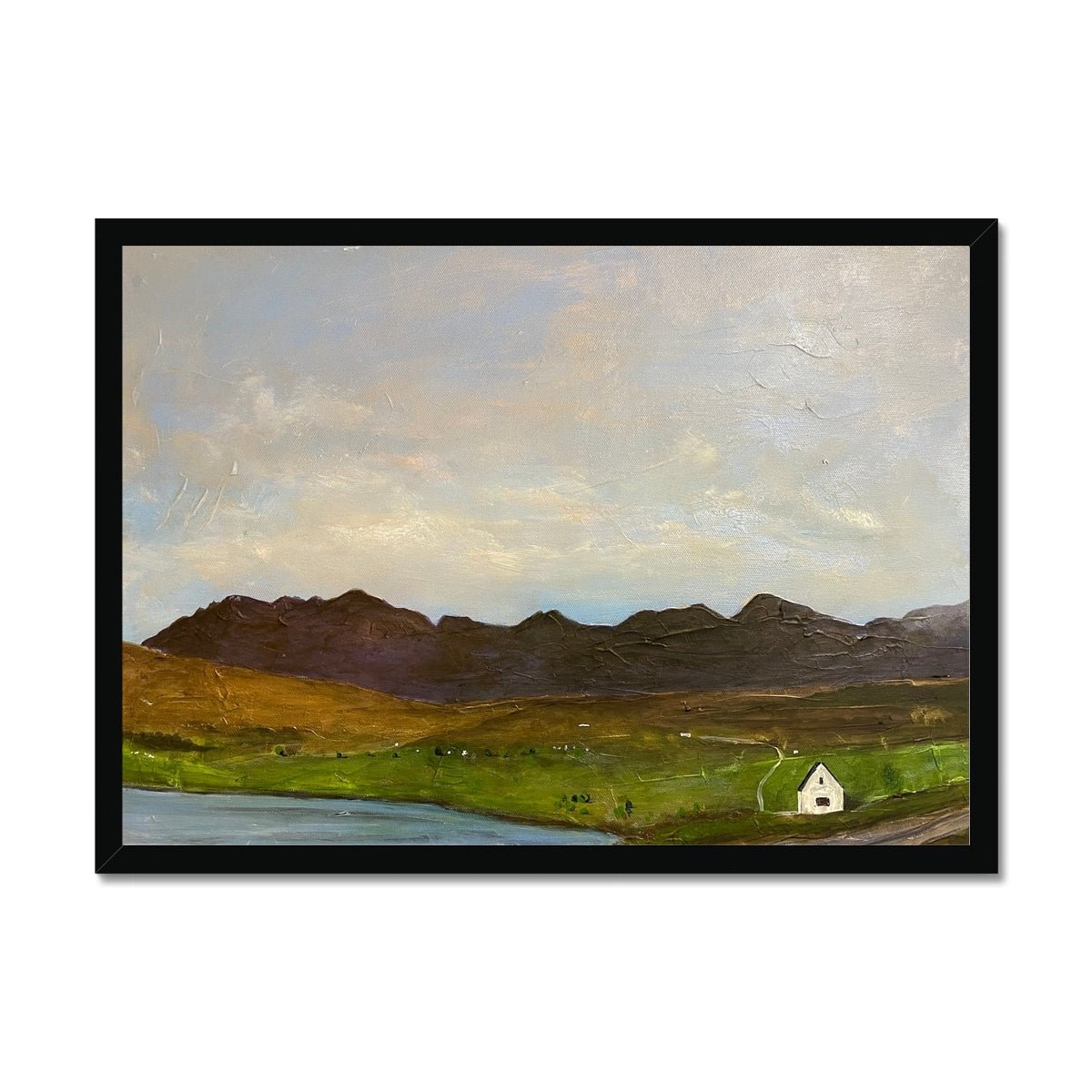 The Road To Carbost Skye Painting | Framed Prints From Scotland