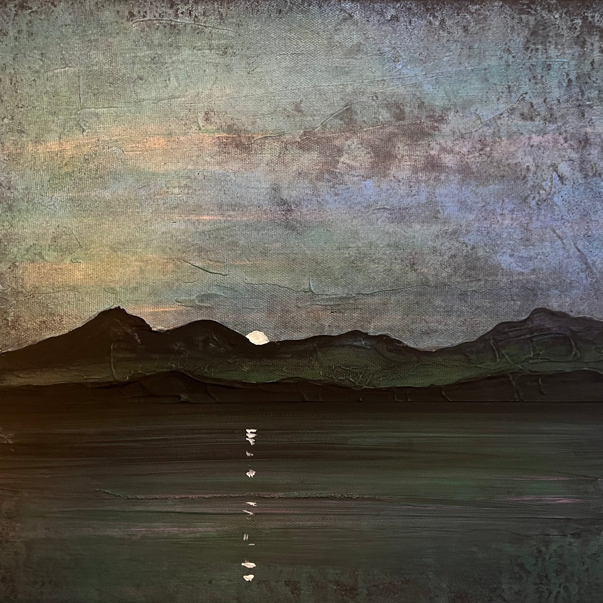 The Sleeping Warrior Moonlight Arran | Scotland In Your Pocket | Scottish Art Gifts