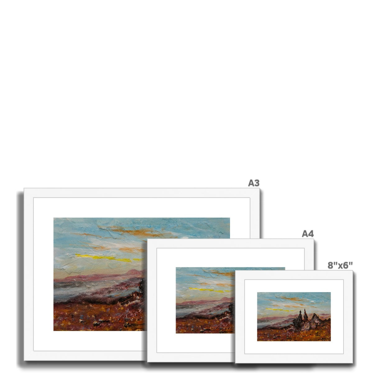 The Storr Skye Painting | Framed & Mounted Prints From Scotland