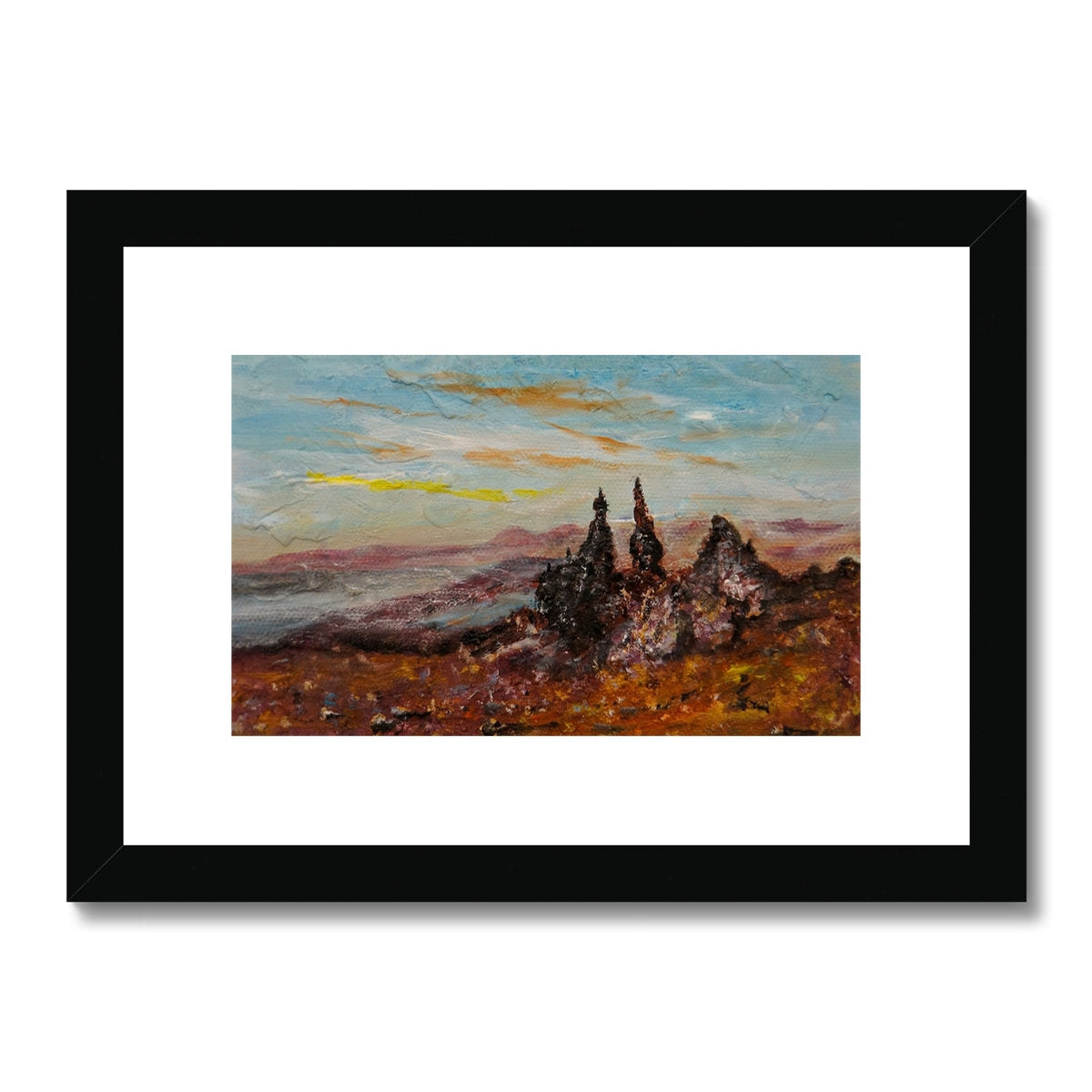 The Storr Skye Painting | Framed &amp; Mounted Prints From Scotland