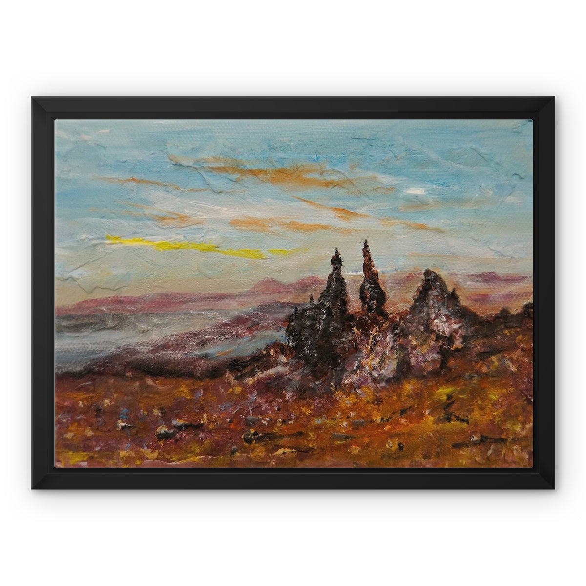 The Storr Skye Painting | Framed Canvas From Scotland