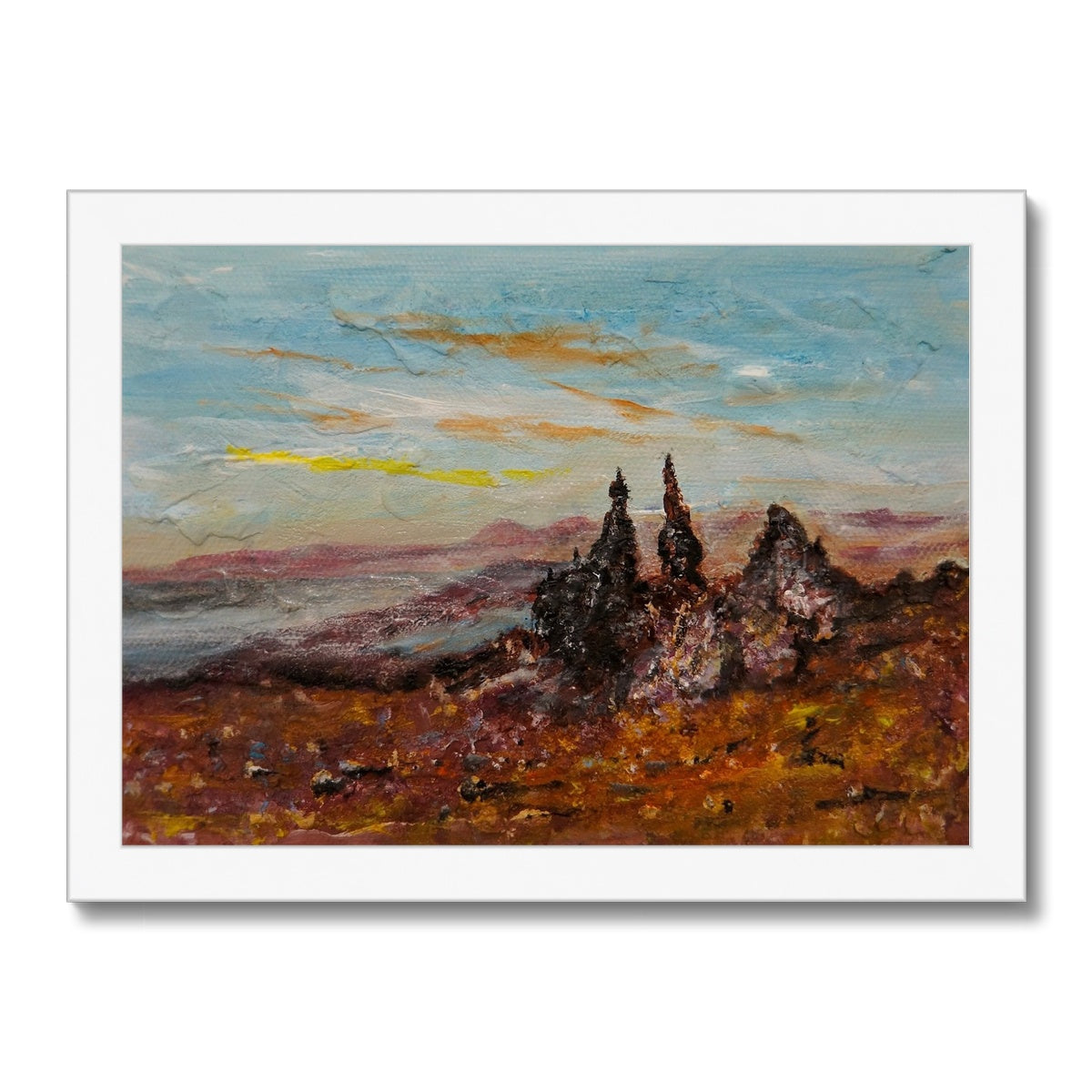 The Storr Skye Painting | Framed Prints From Scotland