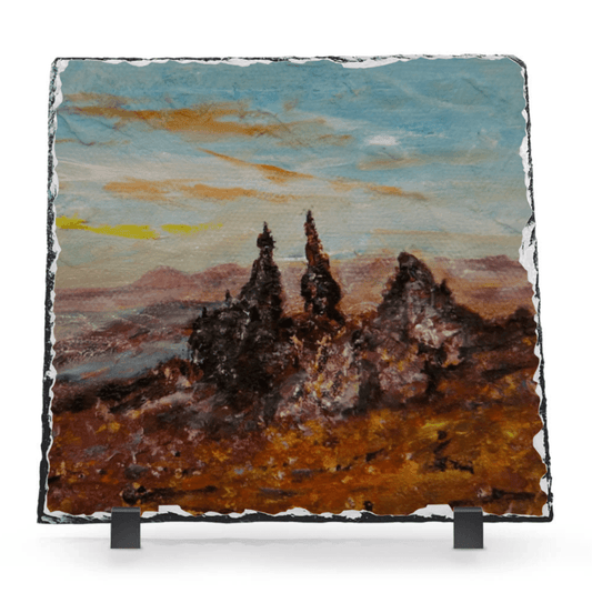 The Storr Skye Scottish Slate Art | Scottish Art Gifts