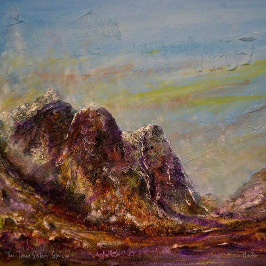 The Three Sisters Glencoe | Scotland In Your Pocket | Scottish Art Gifts