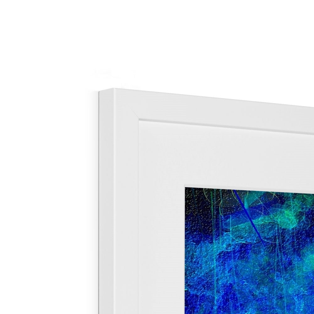 The Waterfall Abstract Painting | Framed & Mounted Prints From Scotland