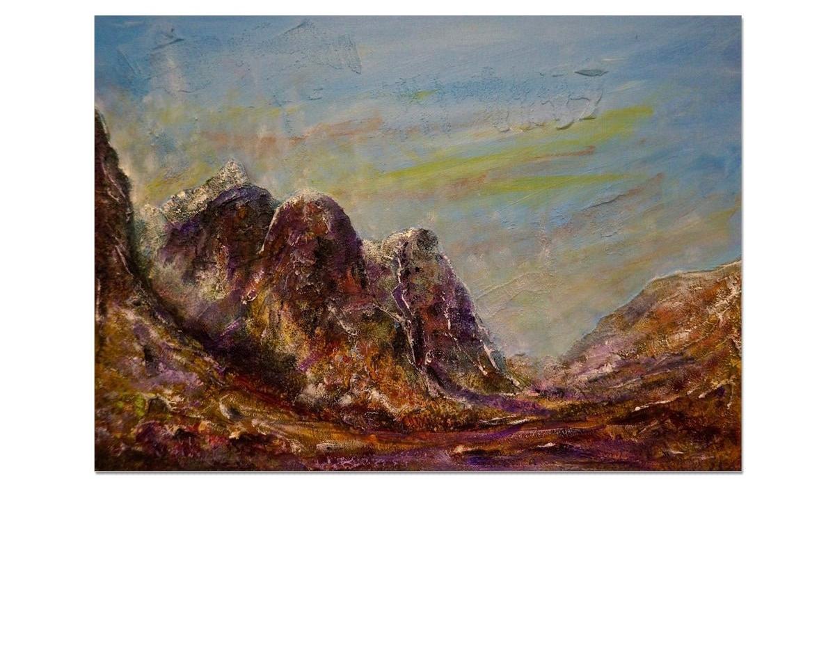 Three Sisters Glencoe Art Prints from my Glencoe Art Gallery Collection