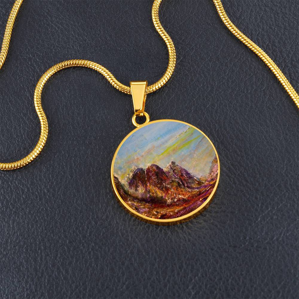 Three Sisters Of Glencoe | Scottish Art Jewelry | Luxury Designer Necklace