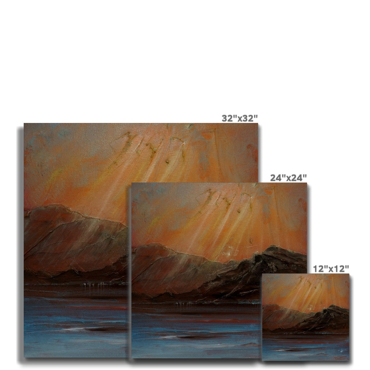 Torridon ii Painting | Canvas From Scotland