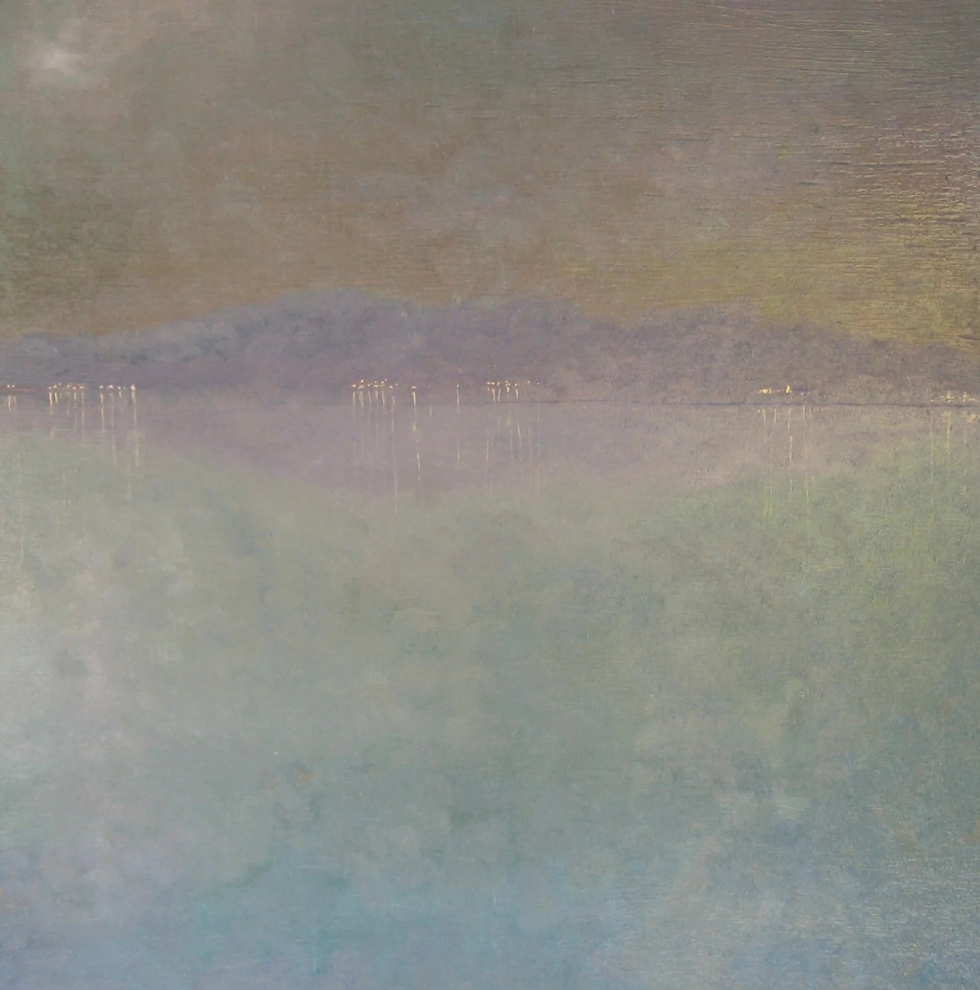 A Tranquil Night on the Clyde - River Art Gallery Scotland Worldwide Shipping Serene Landscape Painting Kevin Hunter Portfolio Giclee