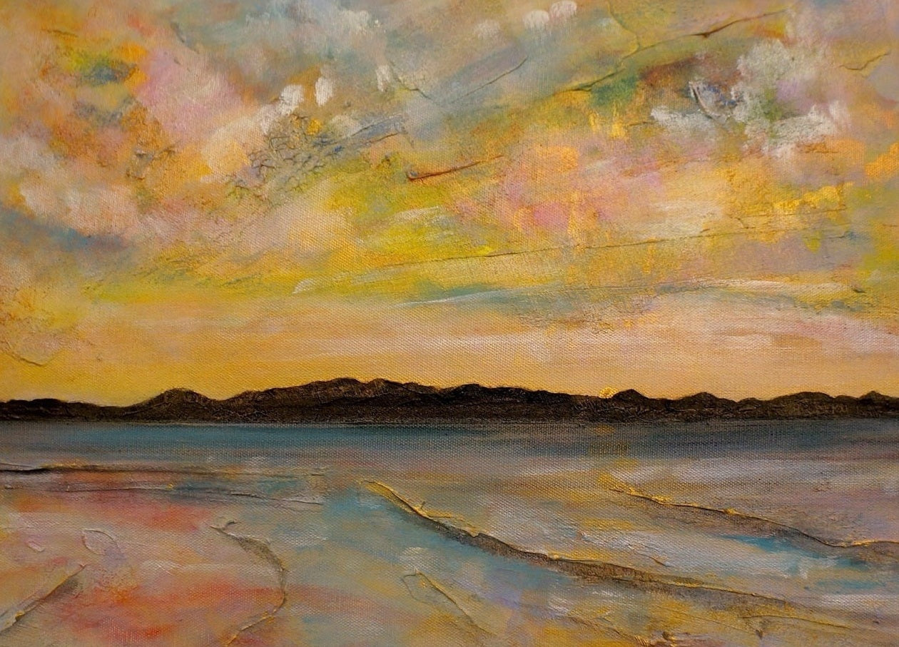Vallay Island North Uist Scottish Landscape Painting