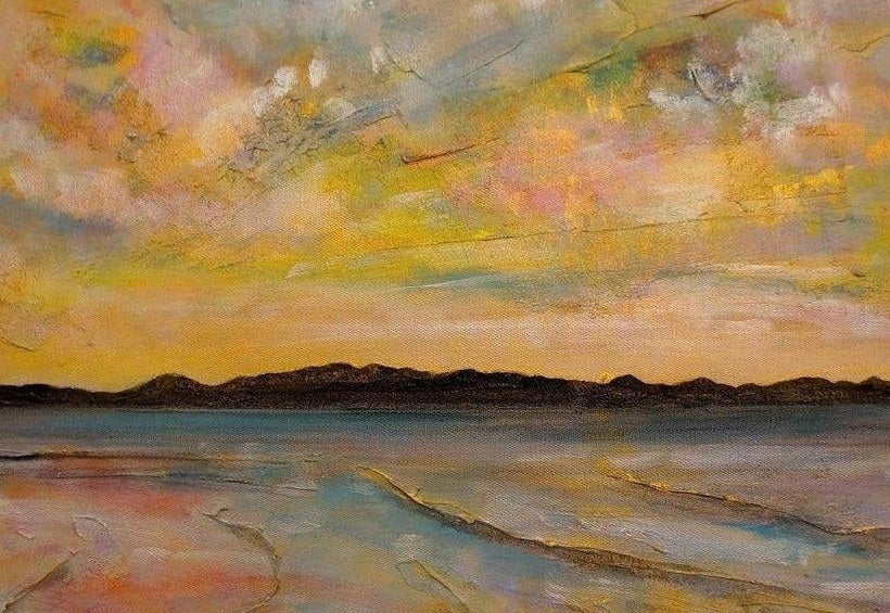 Vallay Island North Uist Scottish Landscape Painting
