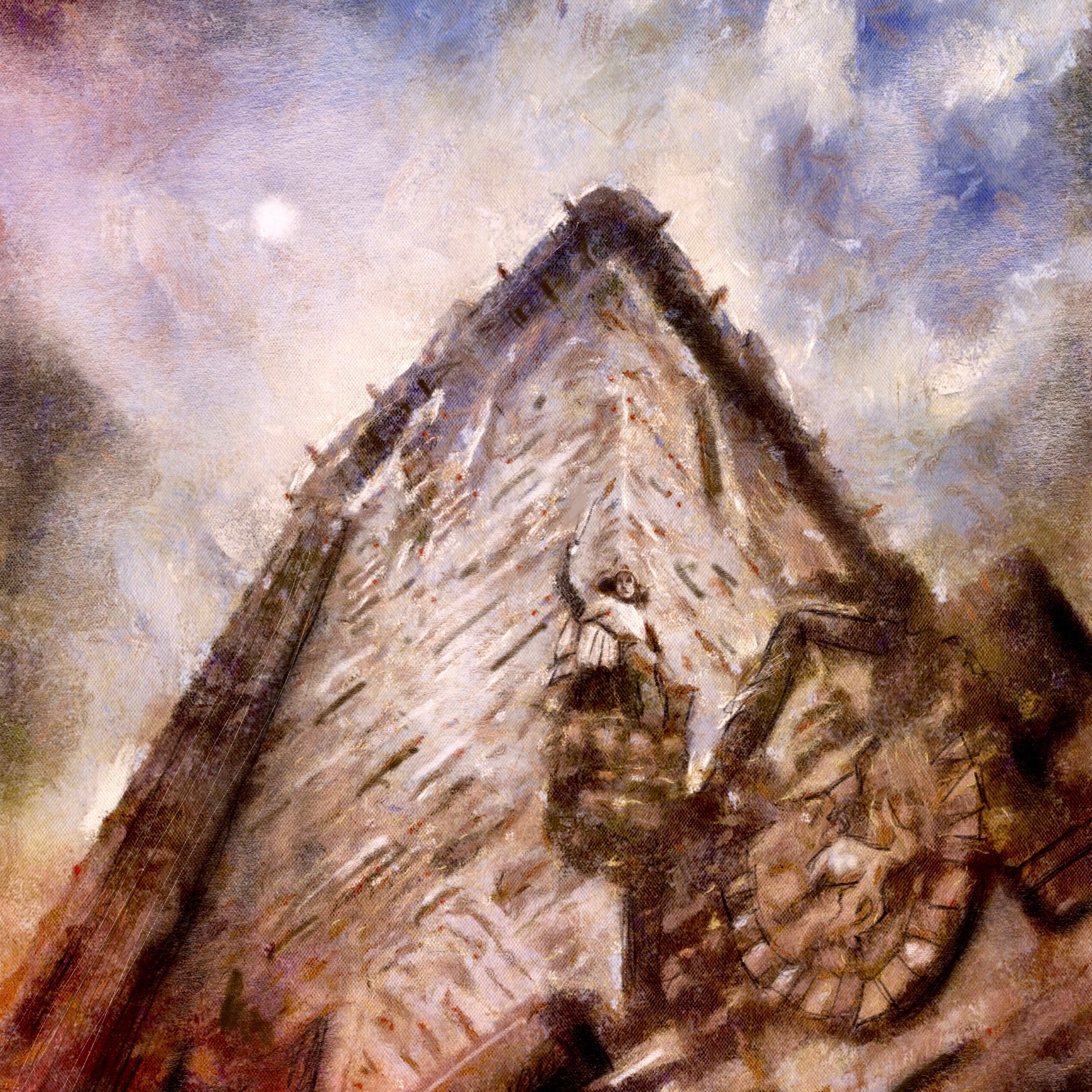 Wallace Monument Moonlight Art Prints