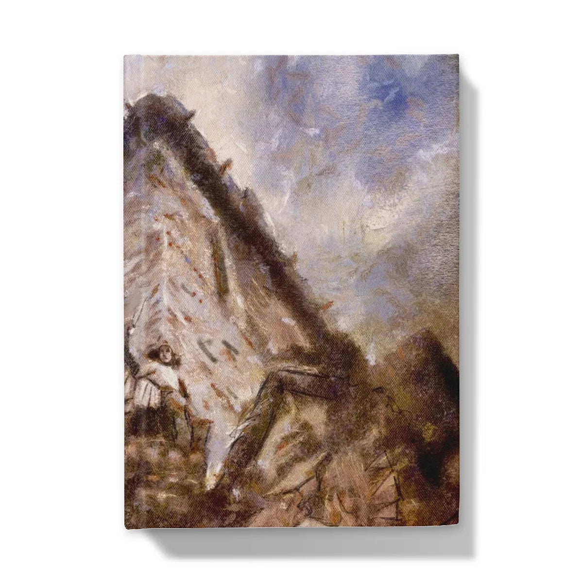 Wallace Monument Moonlight Hardback Journal - Historic & Iconic Art Gallery Scotland Worldwide Shipping Scottish Castles Paintings and Fine