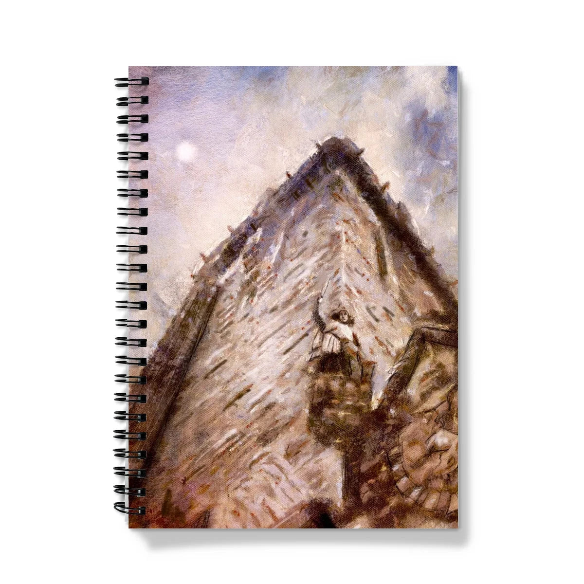 Wallace Monument Moonlight Notebook - Historic & Iconic Art Gallery Scotland Worldwide Shipping Scottish Castles Paintings and Fine Prints