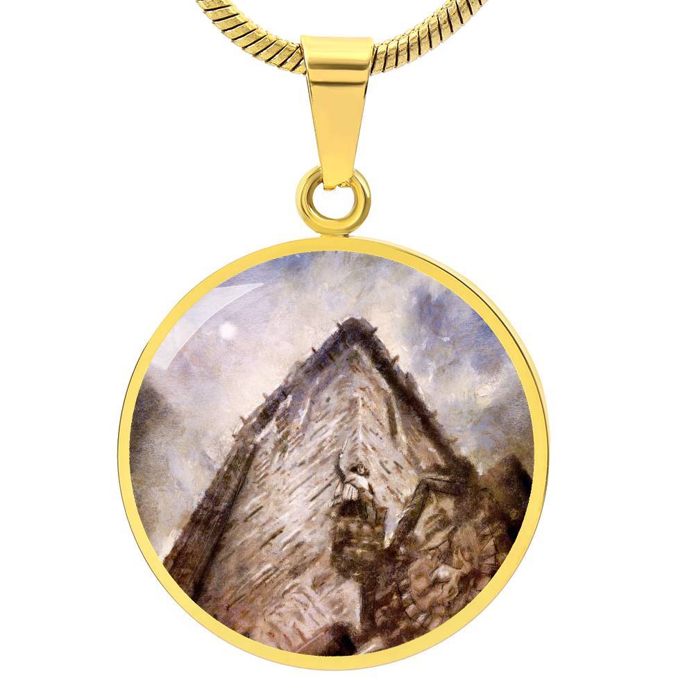 Wallace Monument Moonlight | Scottish Art Jewelry | Luxury Designer Necklace