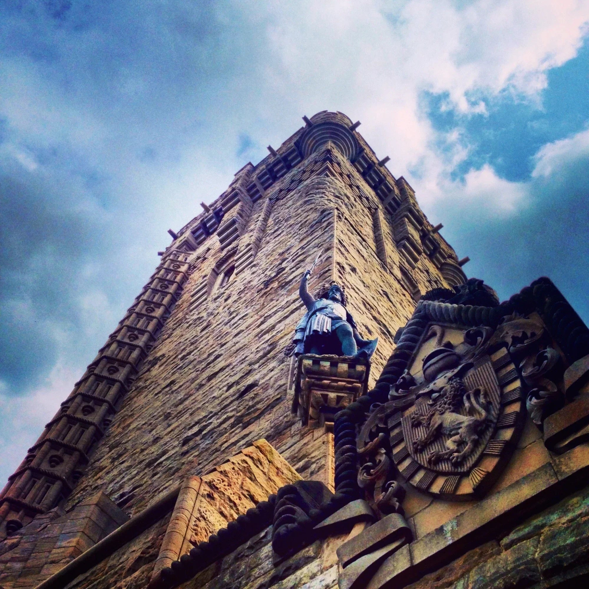 The Wallace Monument | Scotland in your Pocket - Historic & Iconic Art Gallery Worldwide Shipping Stone Tower Statue Scottish Castles