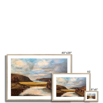 Westfjords Iceland Painting | Framed &amp; Mounted Prints From Scotland