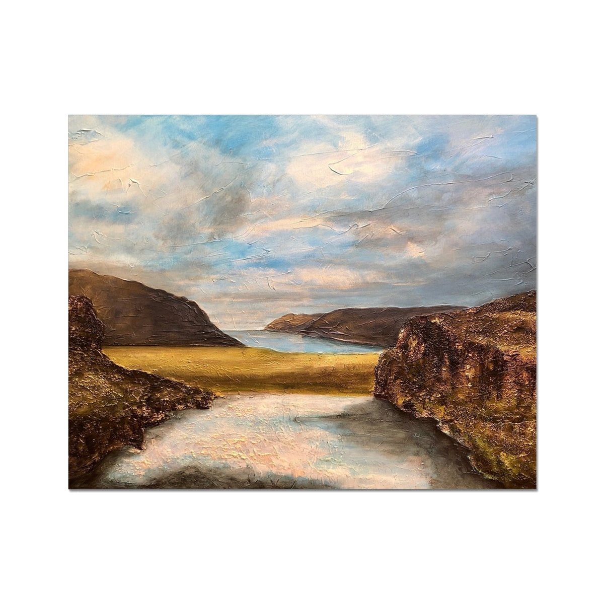 Westfjords Iceland Painting | Artist Proof Collector Prints From Scotland