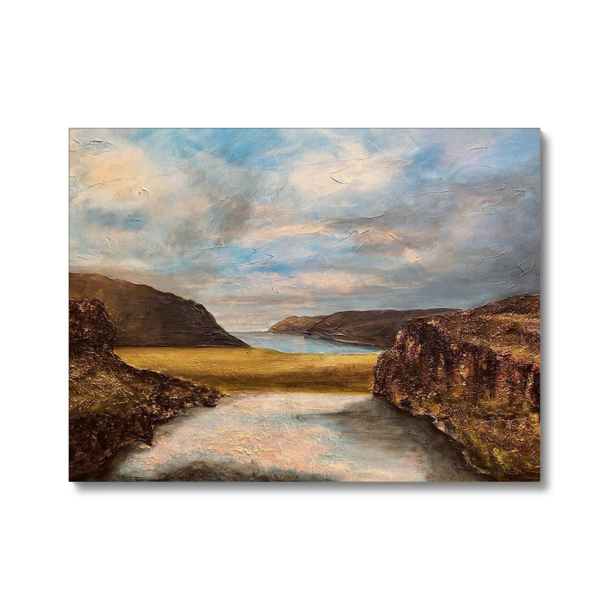 Westfjords Iceland Painting | Canvas Prints From Scotland