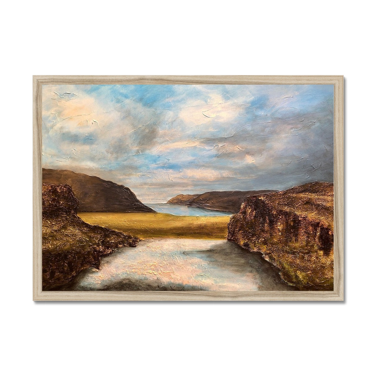 Westfjords Iceland Painting | Framed Prints From Scotland