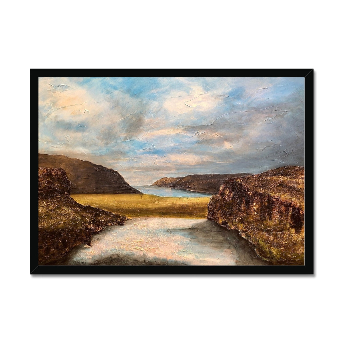 Westfjords Iceland Painting | Framed Prints From Scotland